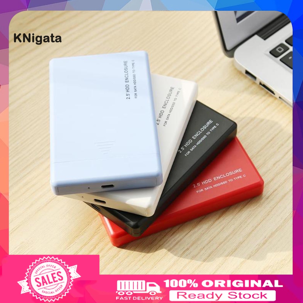 Hộp Đựng Ổ Cứng Ssd Sata Usb 3.1 Type-C 6 / 10gbps 2.5inch Ốp