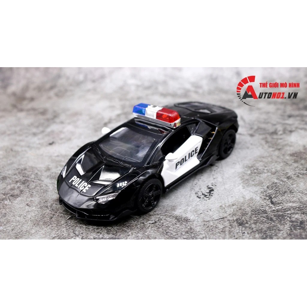 MÔ HÌNH XE LAMBORGHINI LP770-4 POLICE 1:32 TYMODEL 7483