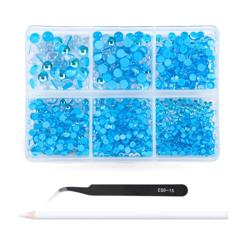 Đá Mocha Lấp Lánh Trang Trí Móng Tay Nghệ Thuật DIY