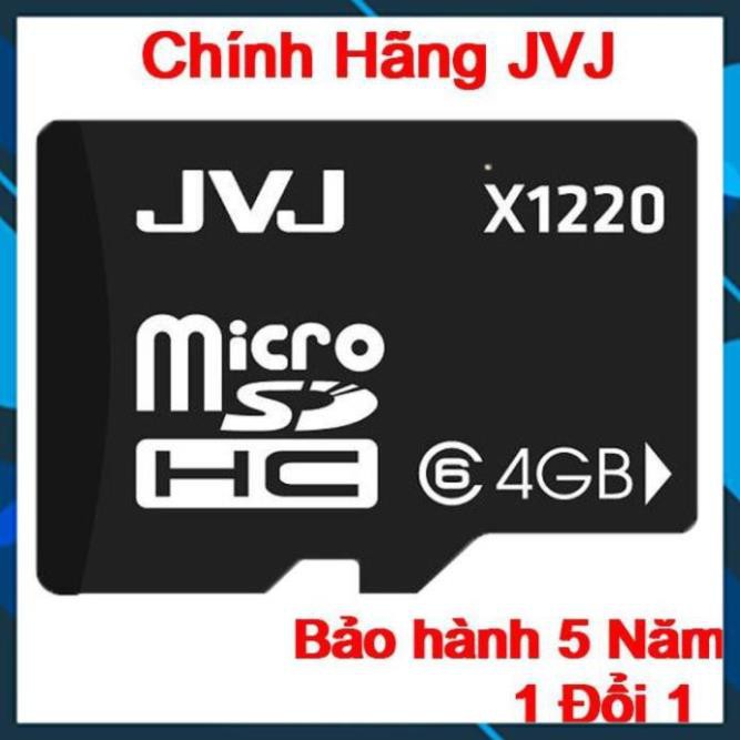 [Chính Hãng] Thẻ nhớ JVJ 64GB/32GB/16GB/8GB/4GB chuyên dụng  tôc độ cao microSDHC -Bảo hành 5 năm 1 đổi 1