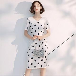 Đầm voan chấm bi xinh xắn dành cho nữ