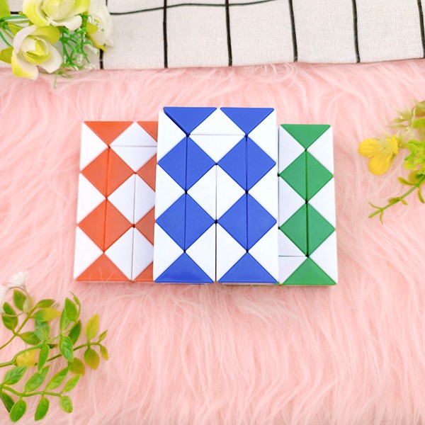 Combo 2 Rubik rắn 24 đốt🐍FREESHIP🚛Có video thật🎥2 Rubik rắn 24 đốt độc đáo, phát triển sáng tạo cho bé - Phát Huy Hoàng