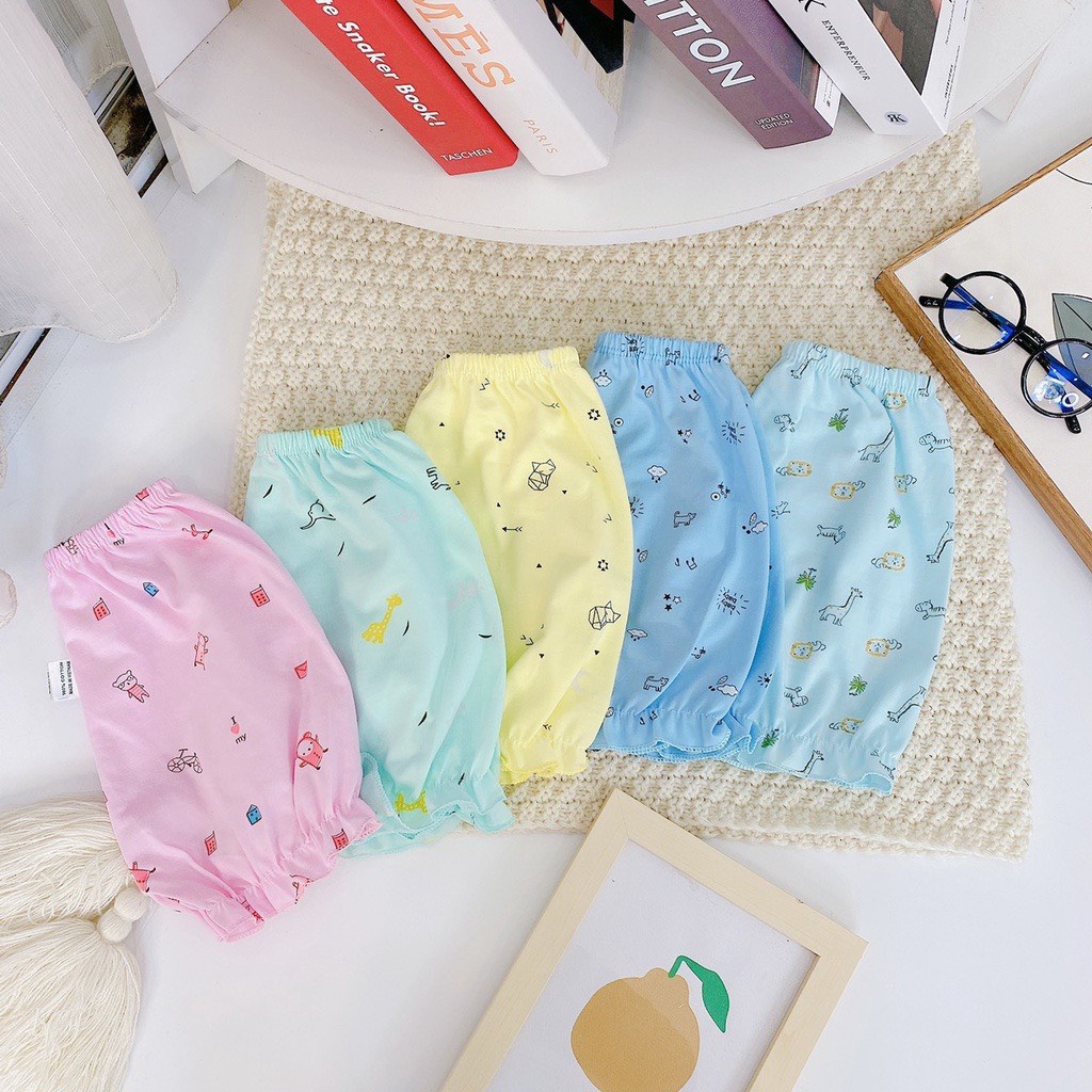 Quần chục cho bé gái chất cotton 100% siêu mềm nhiều họa tiết đáng yêu QC03 BamBeeMart