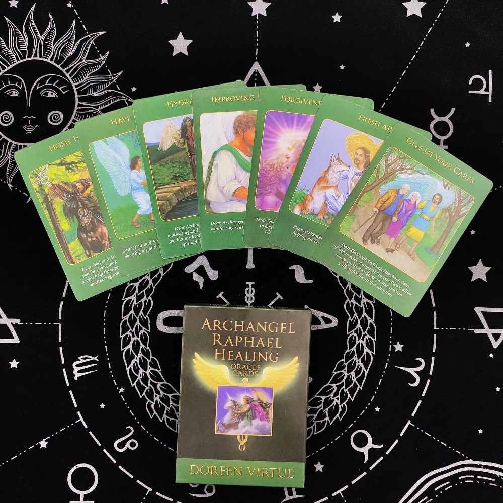 Bộ Archangel Raphael Healing Oracle L12 Cards