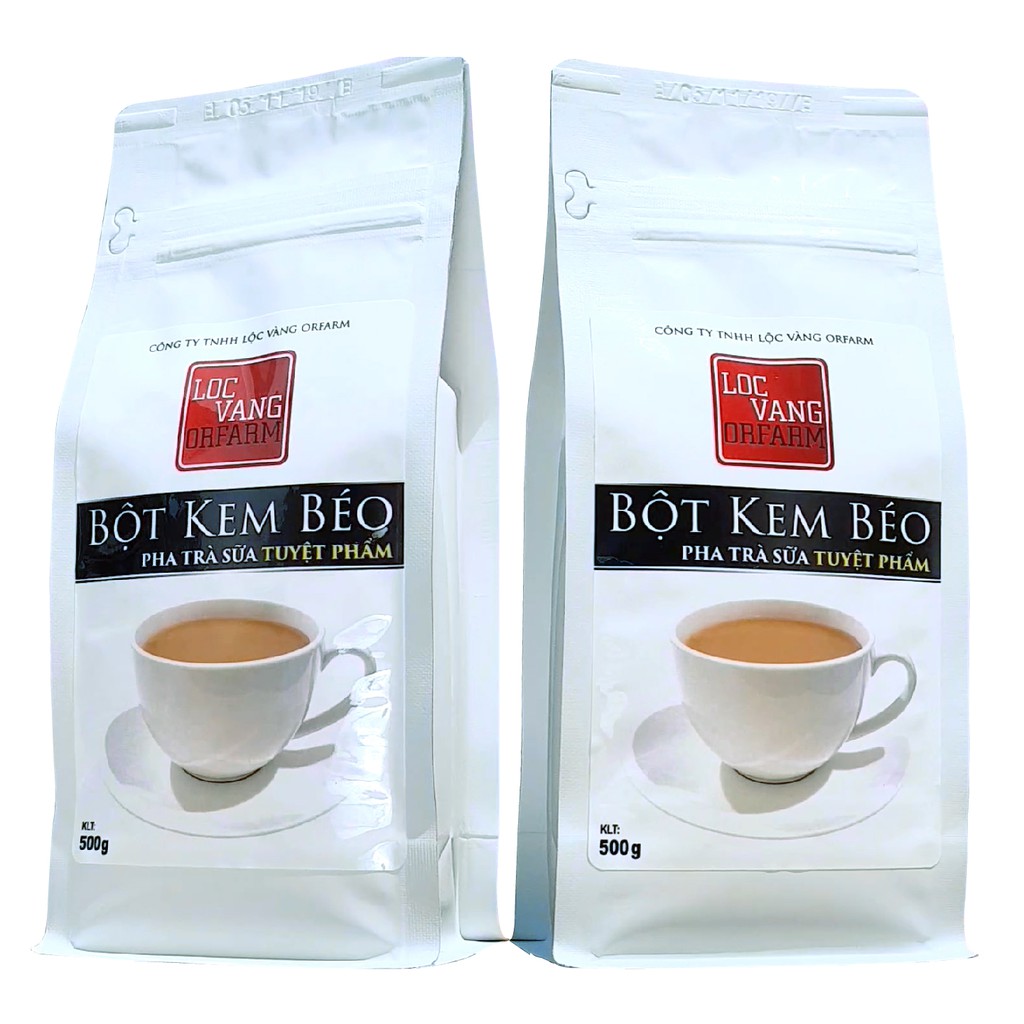 Combo 2 Bột Kem Béo Pha Trà Sữa TUYỆT PHẨM (500g)
