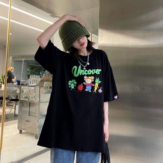 Tee Uncover Basic v1-v2-Wash-Skateboard-Listen-Veggie