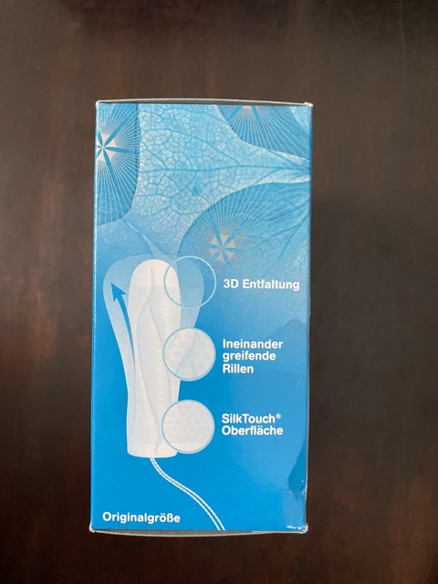 Tampon OB Đức mẫu mới nhất đủ size - Băng vệ sinh dạng nút Date 2027