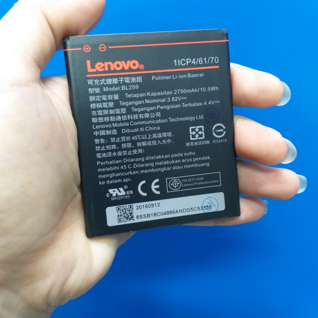 Pin Lenovo VIBE K5 Plus BL259 Chính Hãng