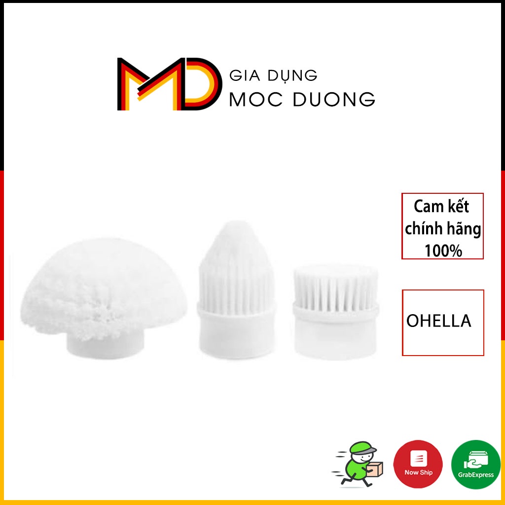 Set đầu cọ thay thế máy cọ vệ sinh cao cấp OHELLA NEOSPIN