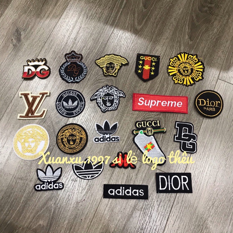 Sticker , logo thêu thương hiệu