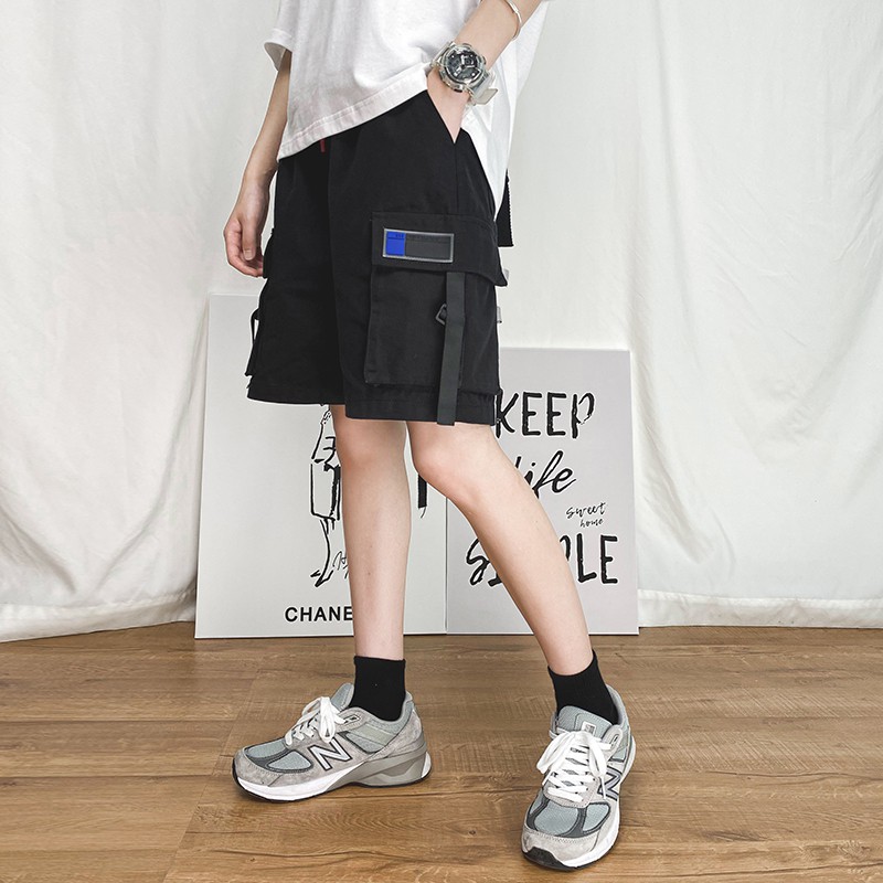 Quần Short Ống Thẳng Phong Cách Hip Hop Thời Trang Mùa Hè Cho Nữ 2021 | BigBuy360 - bigbuy360.vn