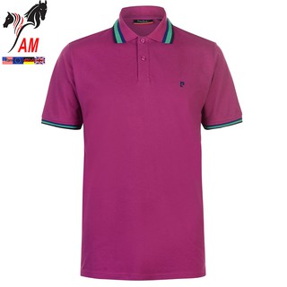 [100% Cotton - Sale] Áo thun nam Pierre Cardin Zip Neck Polo Shirt Mens cao cấp (White - Size EU -)