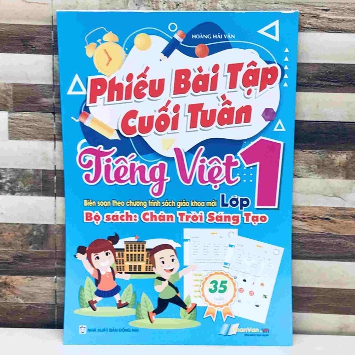 Sách - Phiếu bài tập cuối tuần Tiếng Việt lớp 1 (Chân Trời Sáng Tạo)