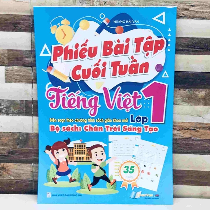 [Mã LIFEXANH03 giảm 10% đơn 500K] Sách - Phiếu bài tập cuối tuần Tiếng Việt lớp 1 (Chân Trời Sáng Tạo)