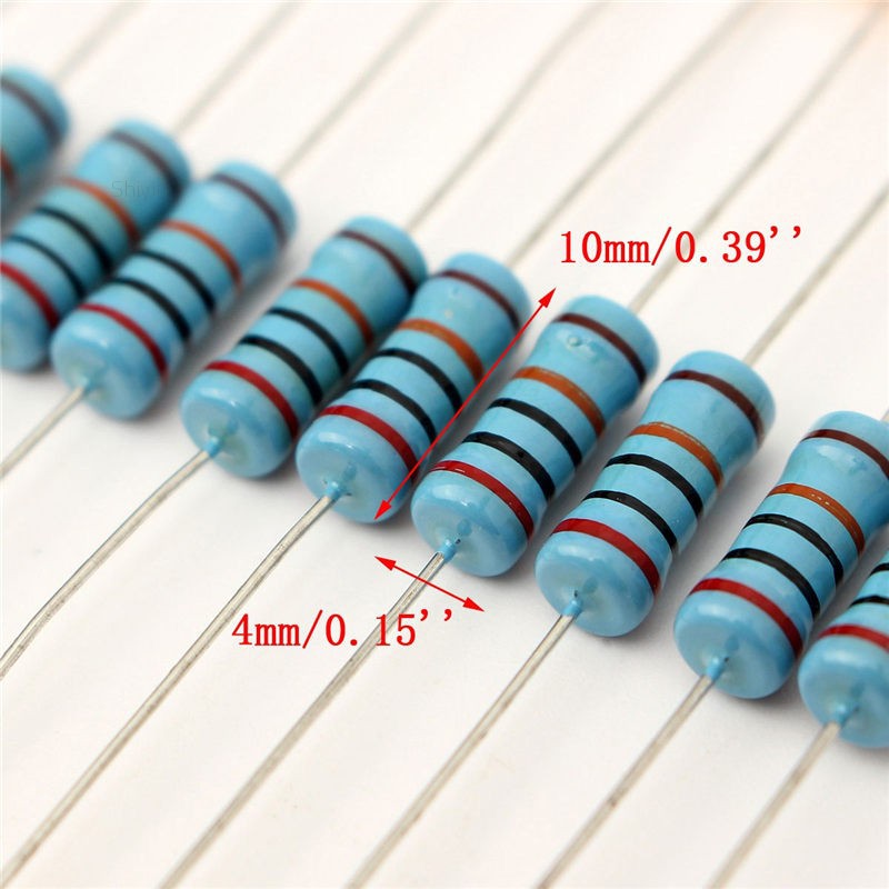 Set 1000 điện trở 1W 1 % 1 Ohm ~ 10m Ohm