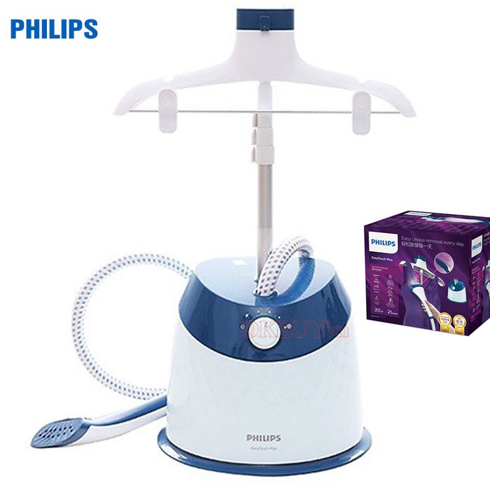 (Bảo hành 24 tháng CH)Bàn ủi hơi nước đứng Philips GC518