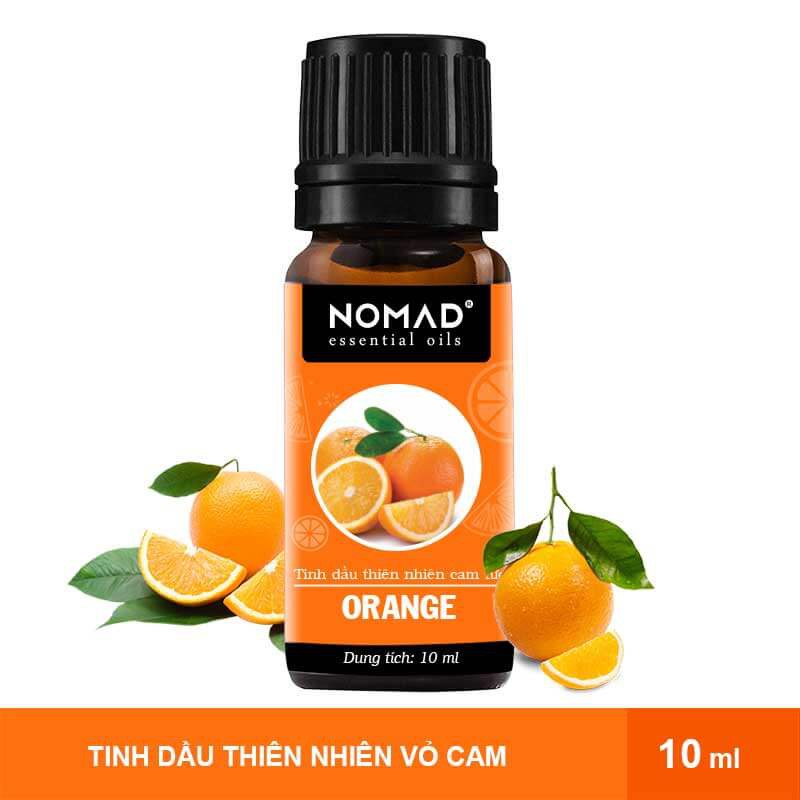 Tinh Dầu Thiên Nhiên Nguyên Chất 100% Hương Cam Tươi Nomad Essential Oils Orange