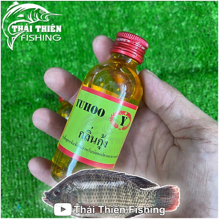 Tinh Mùi Câu Cá Thái Lan Mùi Tôm Câu Cá Rô Phi Chai 60lm Dùng Câu Sông Tự Nhiên Hồ Dịch Vụ