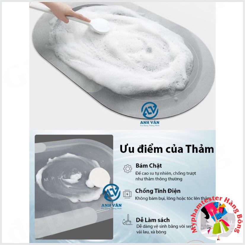 Thảm silicon siêu thấm nước Home Living Simple