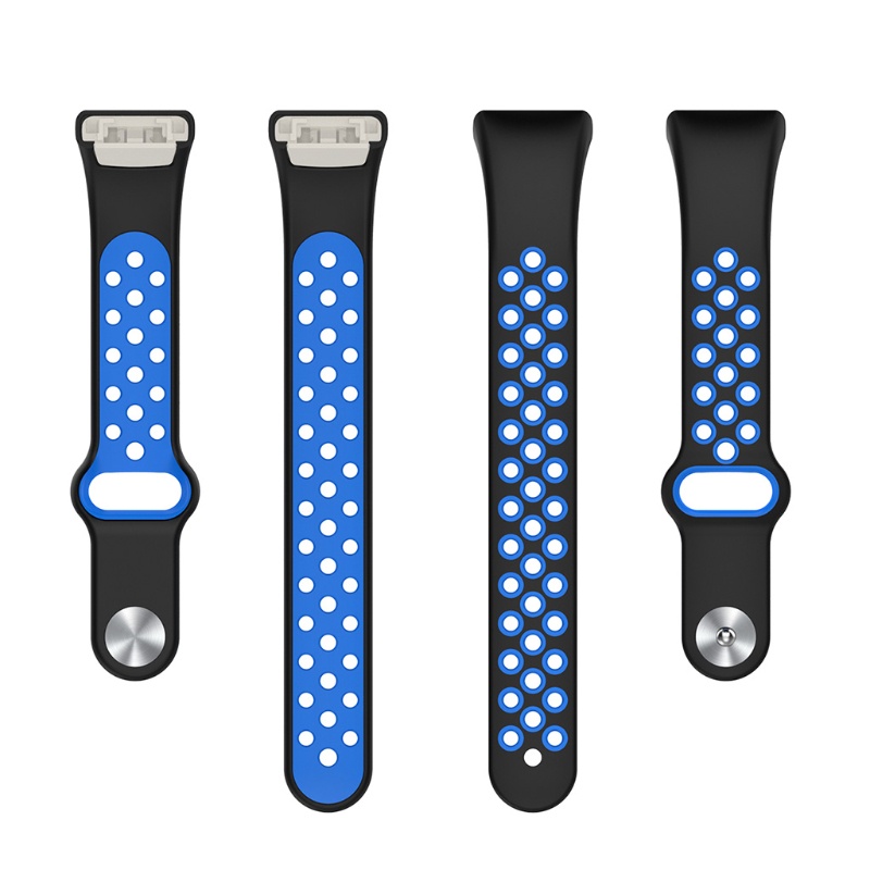 Dây Đeo Phối Hai Màu Thay Thế Cho Đồng Hồ Thông Minh Huawei Band 6 Honor Band 6