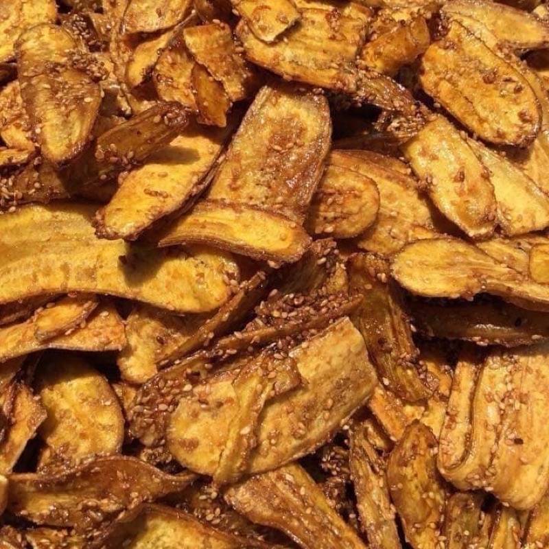 Chuối Sấy Mè Giòn Thơm
