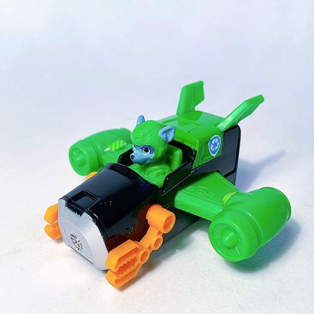 Xe chó cứu hộ Rocky - Paw Patrol Full box - True Metal - Hàng chính hãng Spin Master - Hasbro