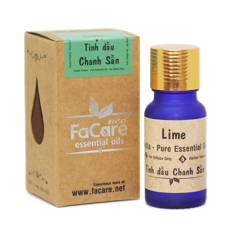 Tinh dầu thiên nhiên Facare Essential Oil 10ml (Vỏ Bưởi - Gỗ Hồng - Chanh Sần)