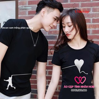 Áo cặp tình nhân đẹp người kéo tim