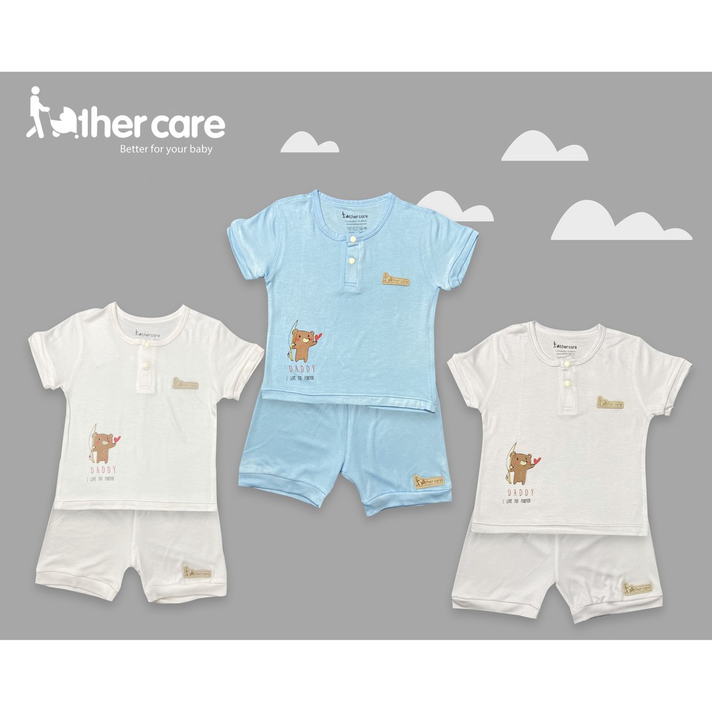 Bộ Quần áo trẻ em FatherCare Nẹp trụ CT - 2 chú gấu FC931