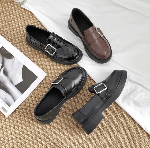 Giày vintage kiểu dáng cổ điển ( có video shop quay ) | BigBuy360 - bigbuy360.vn