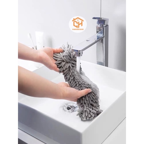 Chổi Lau Bụi Đa Năng Cán Có Thể Kéo Dài-Chổi Phất Trần San Hô