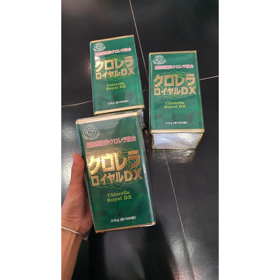 VIÊN UỐNG TẢO LỤC CHLORELLA ROYAL DX YUKI - 5244