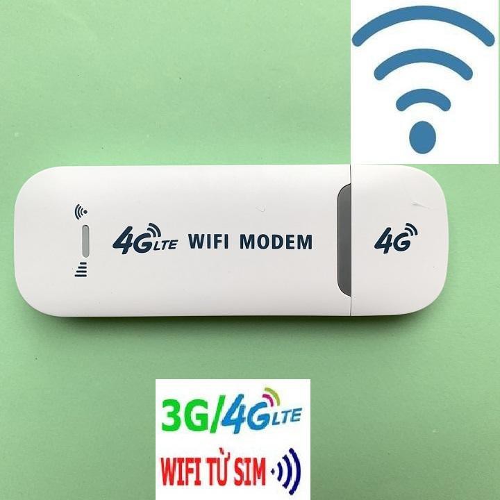 DCOM USB WIFI BẢN USB MIFI DONGLE 4G LẮP SIM CHẠY CẮM TRỰC TIẾP NGUỒN USB LÀ CÓ INTERNET