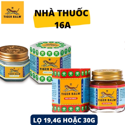 DẦU CÙ LÀ TIGER BALM - DẦU NÓNG SINGAPORE - CHÍNH HÃNG CÔNG TY