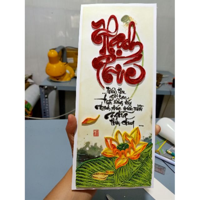 Tranh giấy xoắn Quilling có sẵn hoặc đặc theo yêu cầu