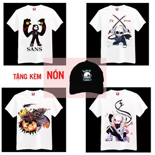 🔥HÀNG HOT🔥 Áo thun undertale sans đẹp sản phẩm bán chạy - limited - TẶNG KÈM NÓN SANS