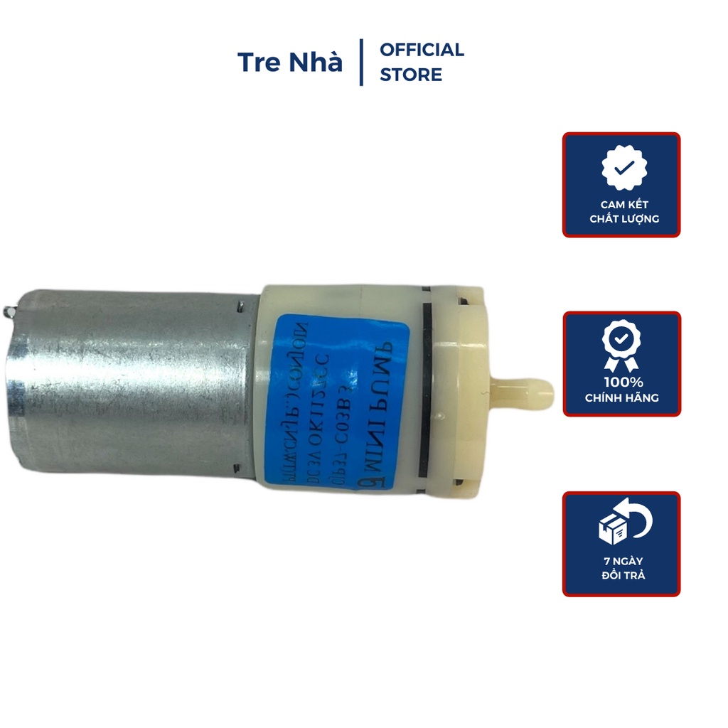 Máy bơm không khí DC3V-6V không khí im lặng thể tích không khí 370 máy bơm không khí máy bơm oxy bơm oxy