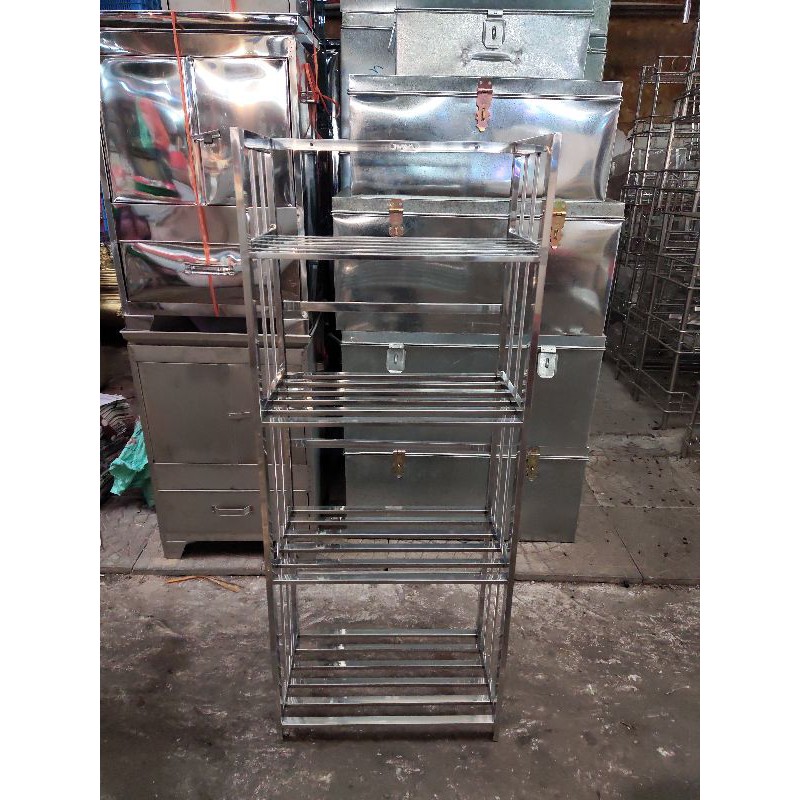 Kệ Sách Inox Đa Năng