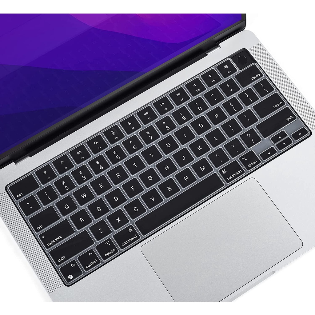 Phủ bàn phím Silicon cho Macbook Pro 14&quot;/16&quot; - Chip M1 ( năm 2021)