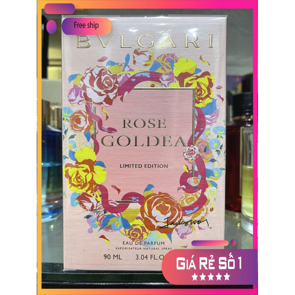 Nước hoa Bvlgari Rose Goldea Limited EDP 90ml Full Seal ⚜️Hàng Authentic⚜️