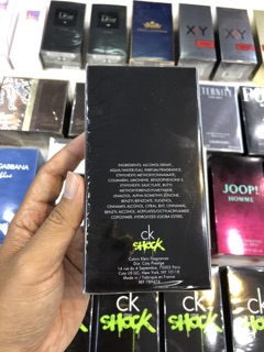 Nước Hoa Nam Ck Shock for him 100ml
