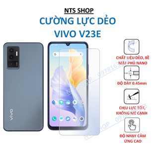 Dán cường lực dẻo bảo vệ màn hình trước/sau/camera VIVO V23E
