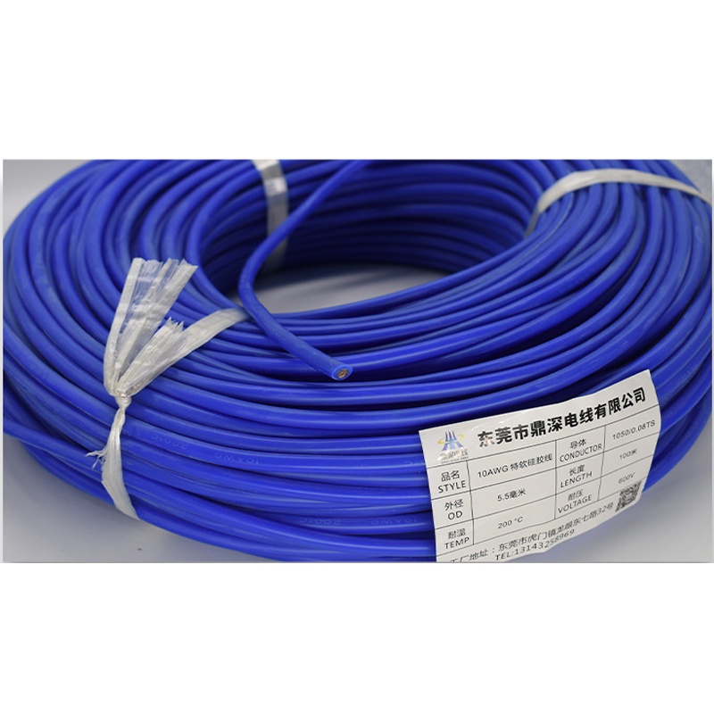 Cuộn Dây Silicone Cao Su 0.31-0.81Mm2 10AWG-30AWG UL3135 Chuyên Dụng