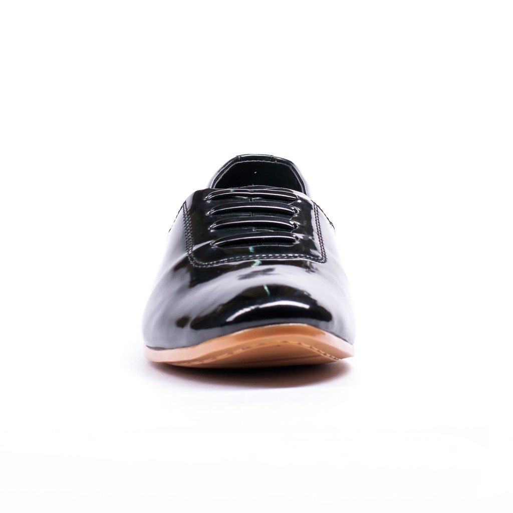Giày Lười Nam Đế Khâu Chắc Chắn Da Bóng Mặt Dây Ngang - M97 (PT)