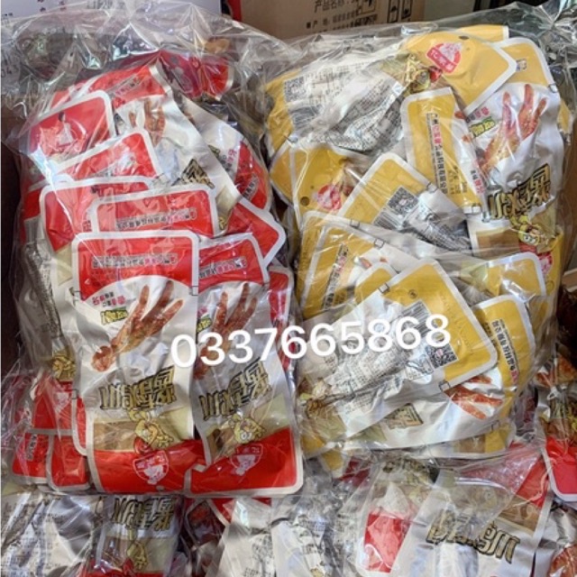 Bịch 30 Chiếc Chân Gà Cay Tứ Xuyên