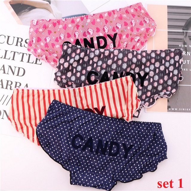 Quần lót nữ ren lưới họa tiết dễ thương mềm mịn smooth A3 | BigBuy360 - bigbuy360.vn