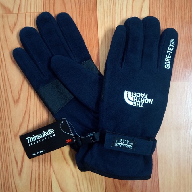 Găng tay chất nỉ 2 lớp nam nữ siêu ấm The North Face