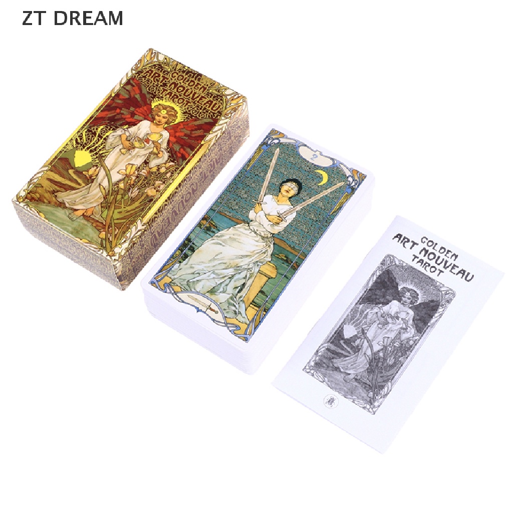 Bộ Bài Tarot Vàng 12 * 7cm 07