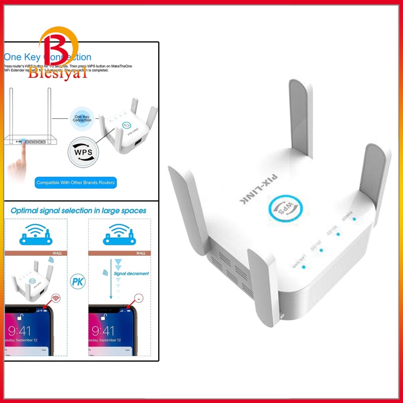 Bộ Khuếch Đại Tín Hiệu Wifi Không Dây Tần Số Kép 1200m Blesiya1 | BigBuy360 - bigbuy360.vn