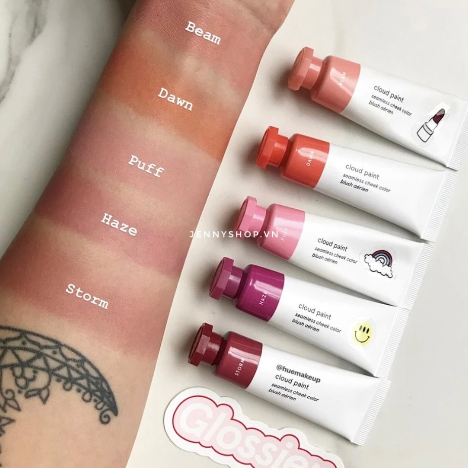 Má Hồng Dạng Kem Glossier Cloud Paint